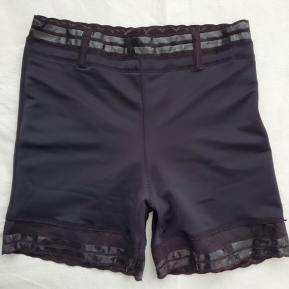 Padded Butt Lifter Shaper Shorts Lace Trim Booty Enhancer Underwear Black Sz S - Picture 5 of 9